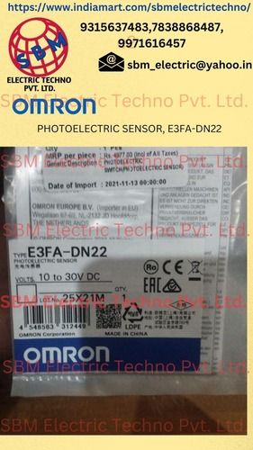 OMRON PHOTOELECTRIC SENSOR, E3FA-DN23