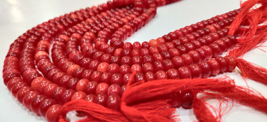 Red Onyx Rondelle Plain 8mm Beads Sold Per Strand 8 Inches Long