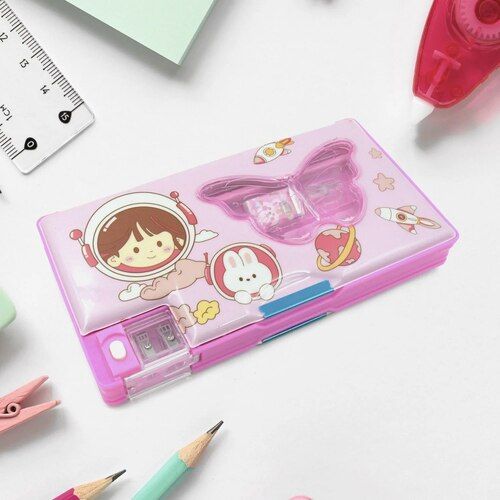 4254 Printed Pencil Case For Kids