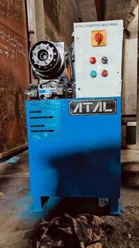Sanitory Hose Crimping Machine - Color: Blue