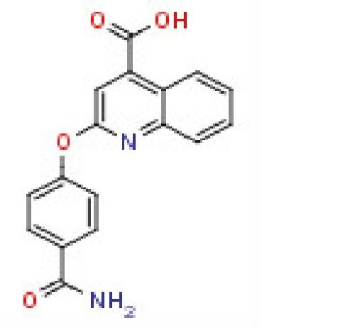 2-[4-(Aminocarbonyl)phenoxy]quinoline-4-carboxylic acid