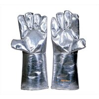 Aluminized Gloves - High Heat Resistance , Lightweight Design For Optimal Dexterity And Protection