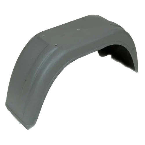 Piaggio Ape Three Wheeler Rear Mudguard - Color: Black & Gray