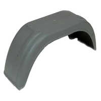 Piaggio Ape Three Wheeler Rear Mudguard - High-quality Plastic, Coated Finish, Black & Gray, Durable Design For Weather Protection | Easy To Install