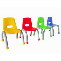 Icrystal Plastic Baby Chair - Unbreakable Plastic, Smooth Coated Finish | Available In Various Colors For Daily Use