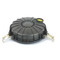 Piaggio Ape Air Cleaner Filter Assembly - Plastic, Coated For Durability, Gray Color | Designed For Effective Filtering Performance, Warranty Included