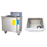 Industrial Ultrasonic Cleaner - Stainless Steel, 500mm X 300mm X 350mm | 40khz Frequency, 85kg Stability For Laboratory Use