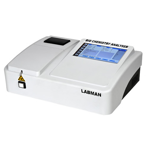 Bio Chemistry Analyzer - 10W Halogen Light Source, 4.000Abs Range | Precision Kinetics & Multi-Point Analysis with 7 Standard Wavelength Filters