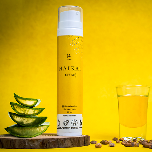 55ml Haikai SPF 50 Sunscreen Lotion