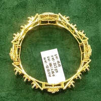 24.5gm Ladies Lab Grown Diamond Gold Bracelet