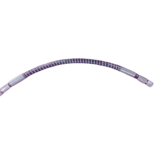 Hydraulic Hose Pipe - Color: Black & Silver