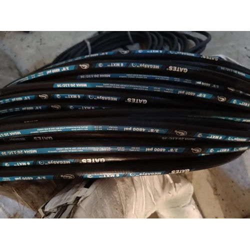 Hydraulic Hose Fuel Pipe - Color: Black