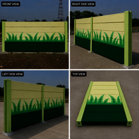 Rcc Readymade Garden Wall - Usage: Industrial