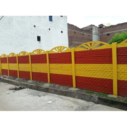 RCC Readymade Color Coated Residential Compound Wall