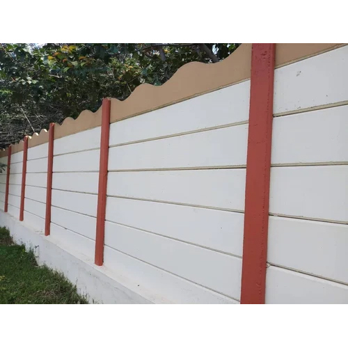 RCC Readymade Color Coated Garden Compound Wall