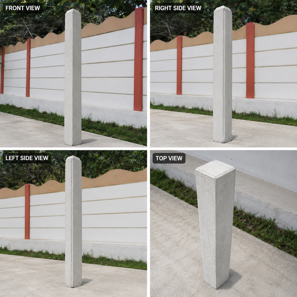 Rcc Readymade Color Coated Garden Compound Wall - Application: Industrial