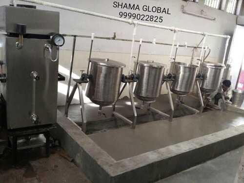 Rice steam boiler