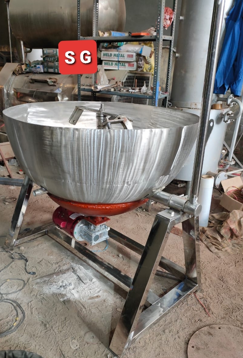 Steam Operated khoya making machine