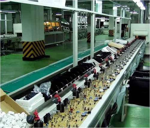 Factory produce Intelligent efficient cheap multifunction electronics plug-in conveyor system