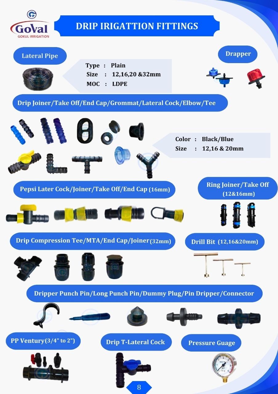 Drip Irrigation Adjustable Dripper