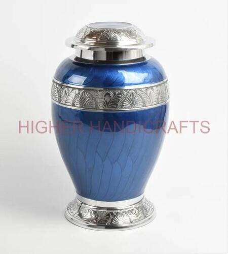 Large Size Funeral Urn for Human Ashes - Metal Urns Supplier from India