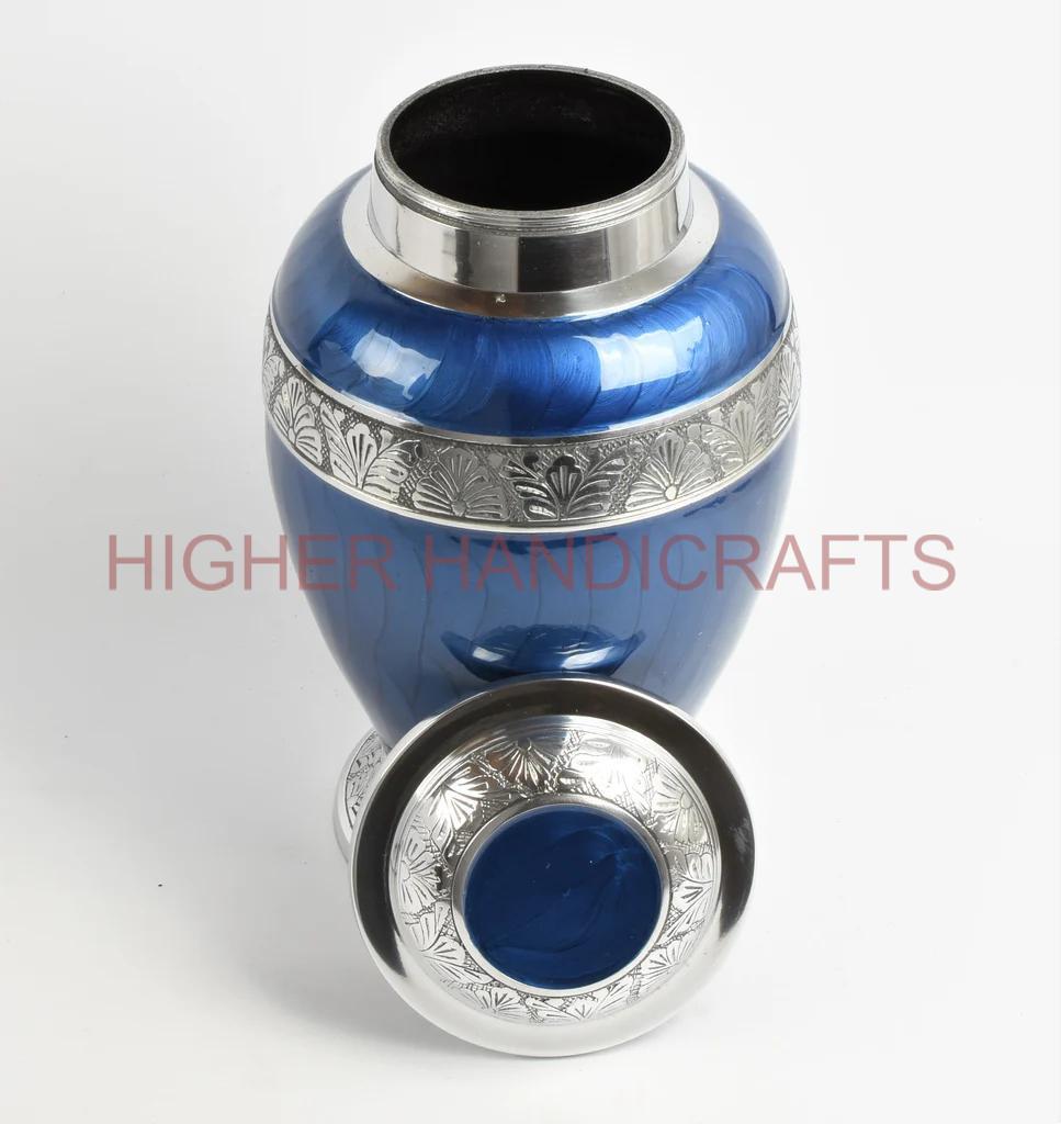Large Size Funeral Urn for Human Ashes - Metal Urns Supplier from India