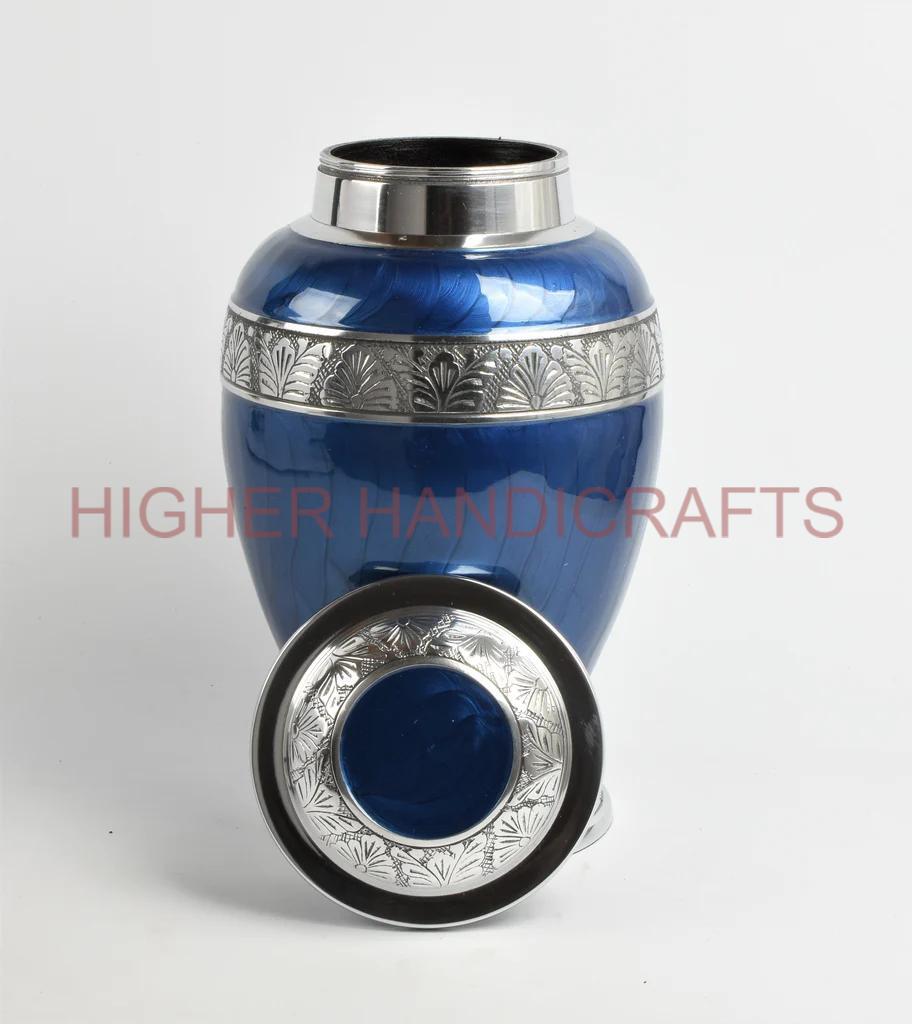 Large Size Funeral Urn for Human Ashes - Metal Urns Supplier from India