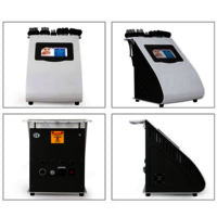 Slimming Equipment Body Shaping Fat Loss Device Cavitation Rf Vacuum Weight Loss Device - Color: White
