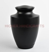 Brass Black Testi Adult Cremation Urn for Male & Female Ashes - Funeral Urns Supplies