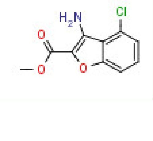 3-Amino-4-chloro-benzofuran-2-carboxylic acid methyl ester