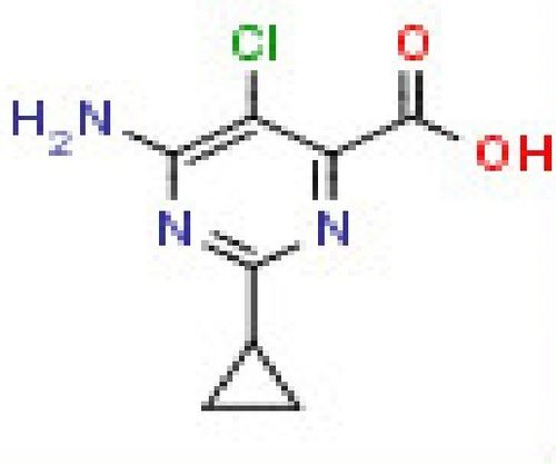 6-Amino-5-chloro-2-cyclopropylpyrimidine-4-carboxylic acid