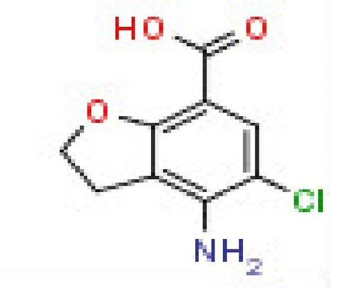 4-Amino-5-chloro-2,3-dihydrobenzofuran-7-carboxylic acid