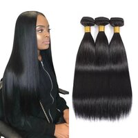 Virgin Natural Straight Hair, Single Drawn Hair