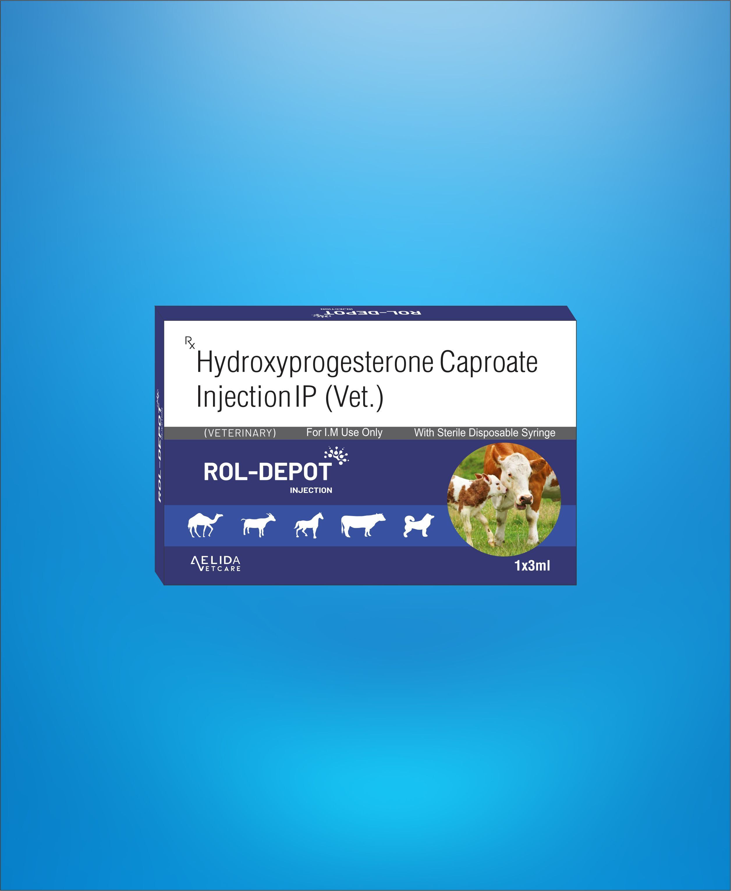 Hydroxy Progesterone Caproate veterinary injection supplier and third party manufacturing company in india