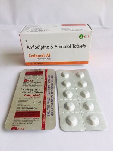 CEDARNOL-AT ( AMLODIPINE & ATENOLOL TABLETS I.P)