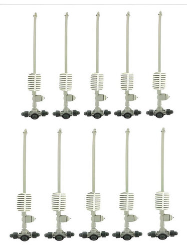 4 Way Fogger Assembly Unit with Check Valve for Garden