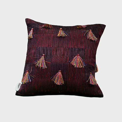 Majestic Plum Cushion Cover