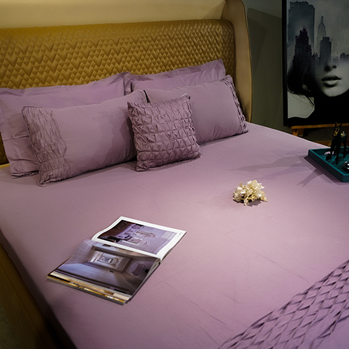 Lavender Honeycomb Serenity Bedsheet