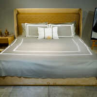 Sage Green Opulent Edge Bedsheet