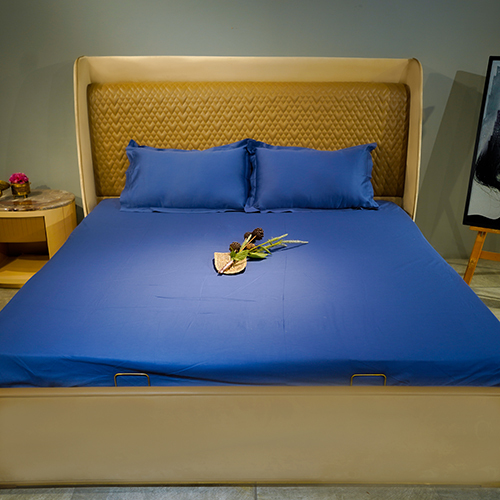 Solid Blue Horizon Bedsheet