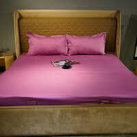 Solid Pink Bedsheet