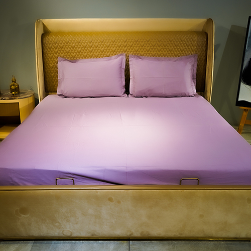 Solid Lavender Bedsheet