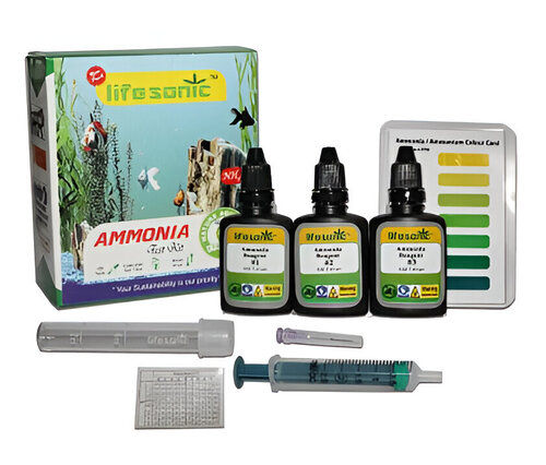 Lifesonic Ammonia Test Kit For Aqua-Farming (100 Tests)