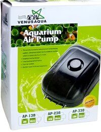 Venus Aqua AP-238, Aquarium Air Pump, 10 Watt, Output 4 X 4 L/min