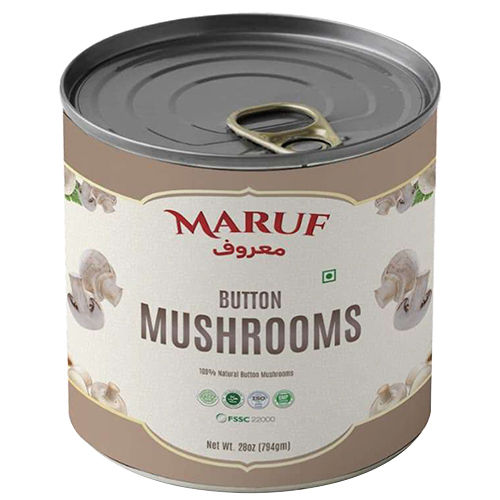 Button Mushrooms - Cultivation Type: Organic