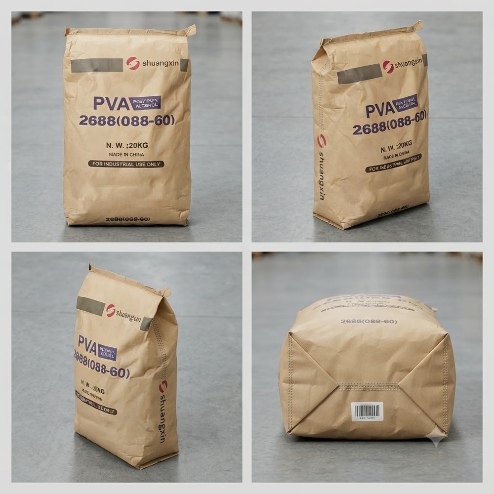 Polyvinyl Alcohol - 20kg, 99% Purity White Powder | CAS No: 9002-89-5, Grade 2688 088-60, Excellent Adhesive & Emulsifying Properties