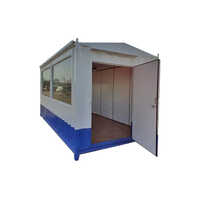 Portable Panel Build Cabin - Color: As Per Requirement