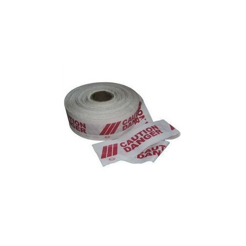 Industrial Barricading Tape - Color: White