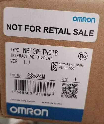 OMRON INTERACTIVE DISPALY, NB10W-TW01B,NS5-TQ00-V2,NSH5-SQROOB-EV1
