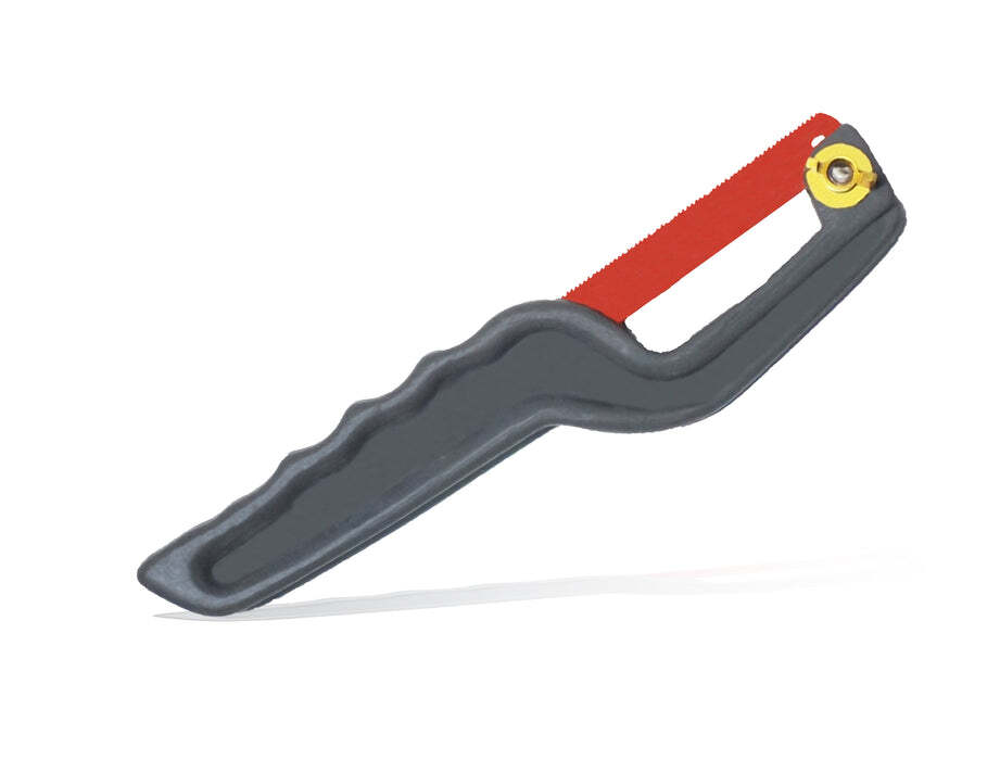 Mini Hacksaw Compact Hand Hack Saw Metal Frame With Metal Blade  0536